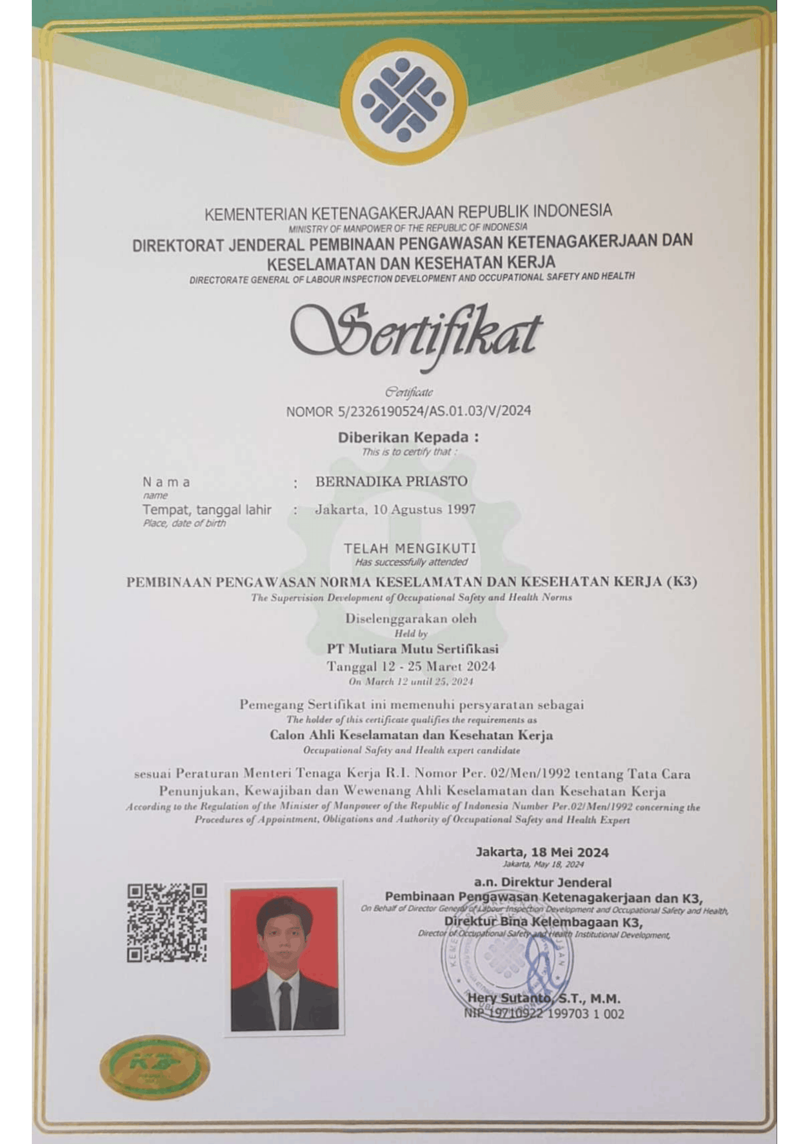 sertifikat k3 umum bernadika-1